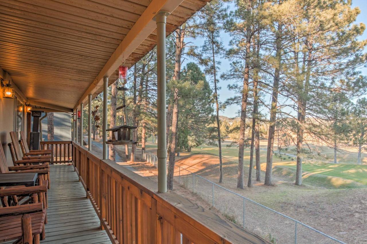 Ruidoso Lil Mountain Getaway With Golf Course View Villa Bagian luar foto
